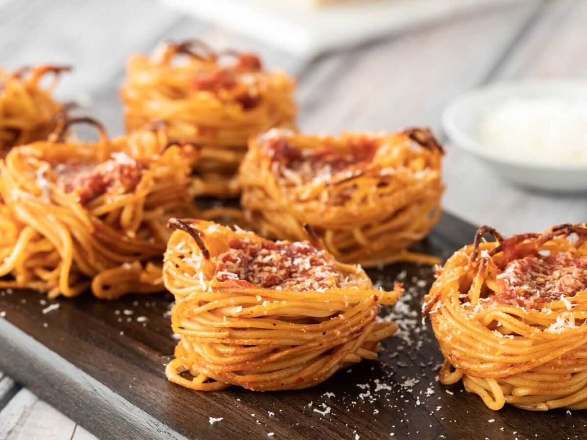 Baked Spaghetti Nests | Newman's Own