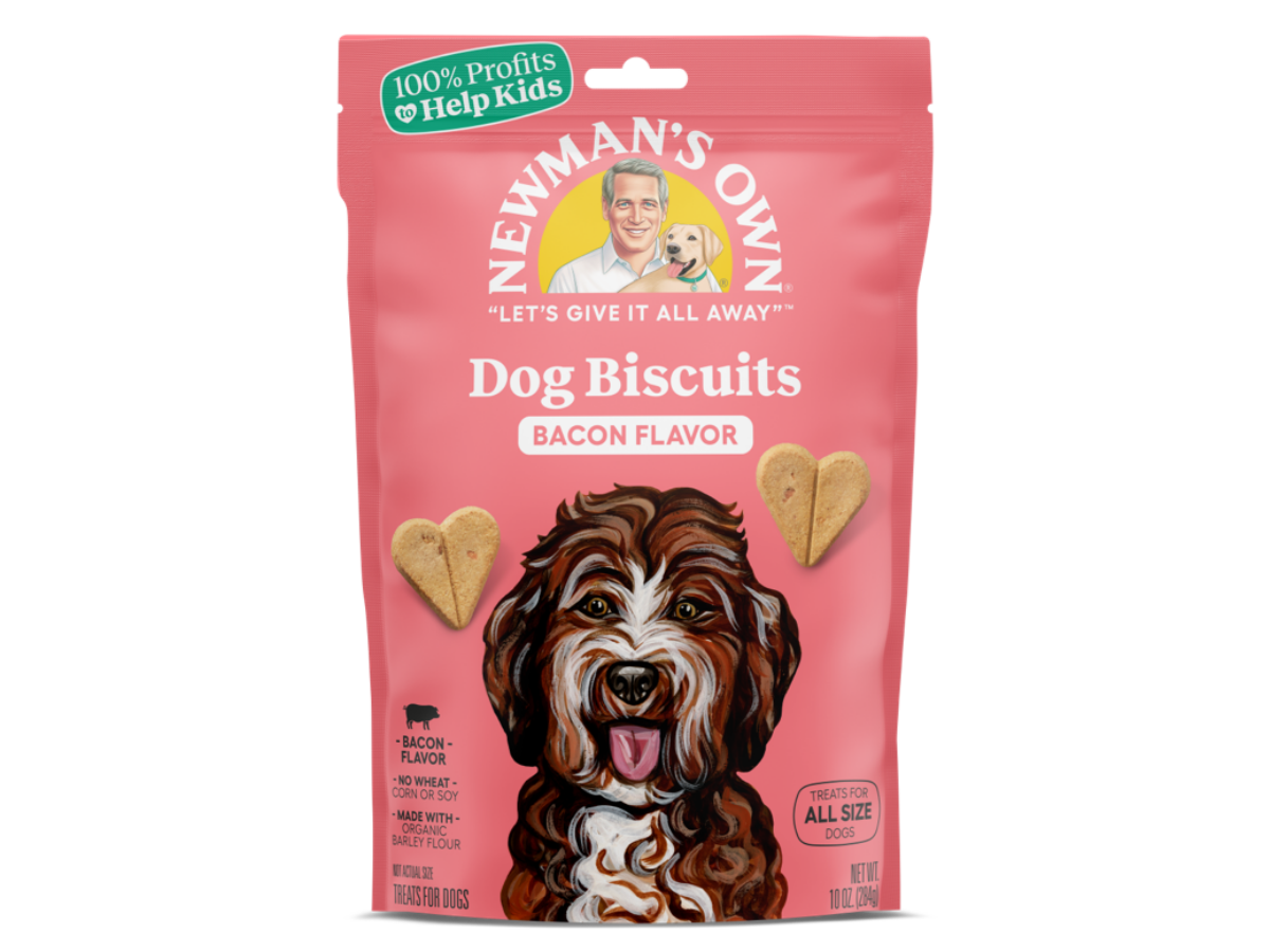 Bacon Flavor Dog Biscuits Newman s Own