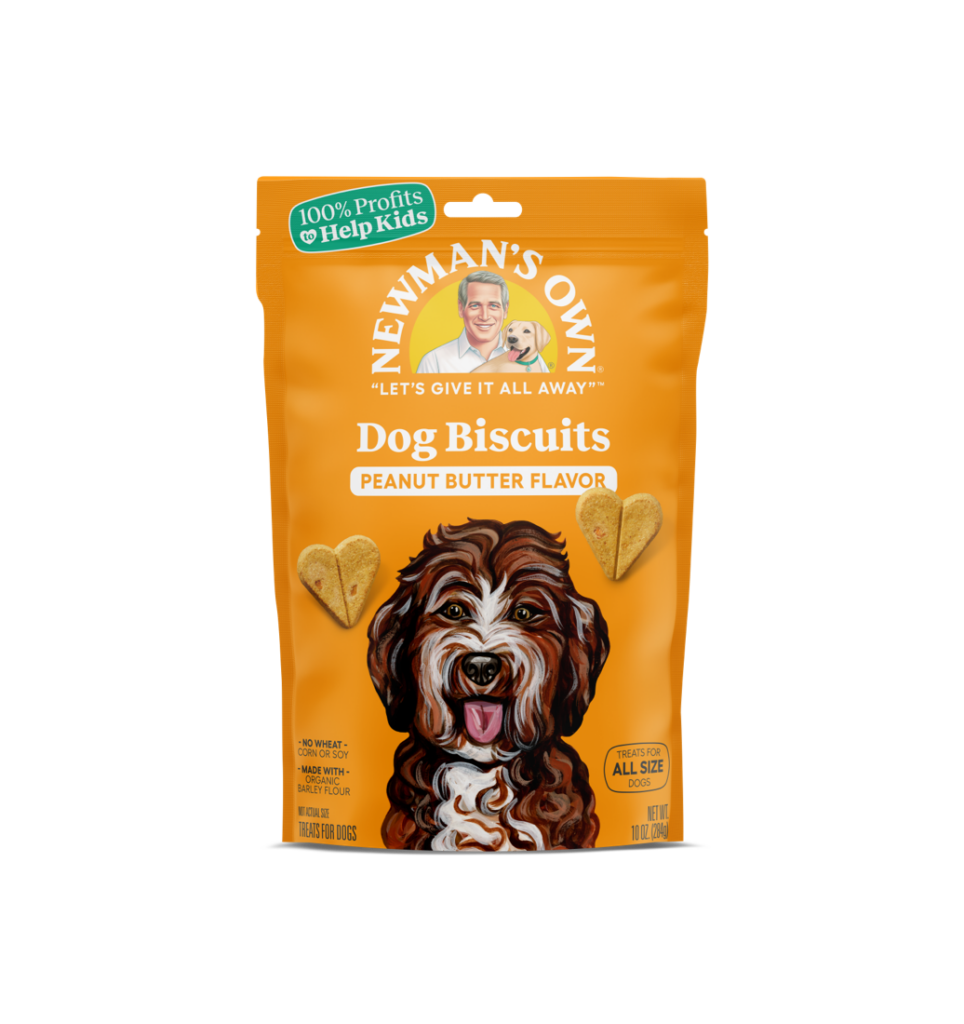 Peanut Butter Flavor Dog Biscuits Newman's Own