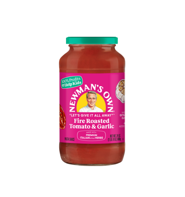 Newman's Own Fire Roasted Tomatao & Garlic Pasta Sauce