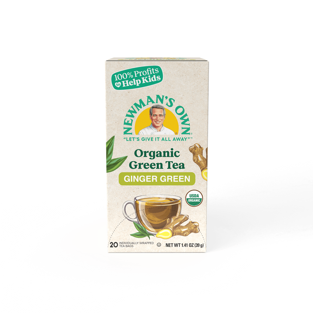 Organic Ginger Green Tea | Newman's Own