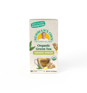 Newman's Own Organic Ginger Green Tea