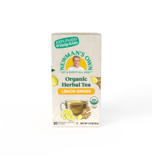 Newman's Own Organic Lemon Ginger Tea