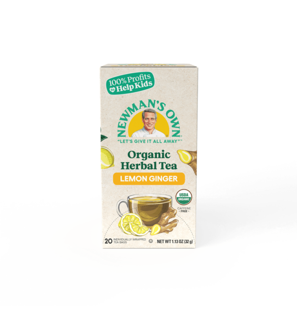 Newman's Own Organic Lemon Ginger Tea