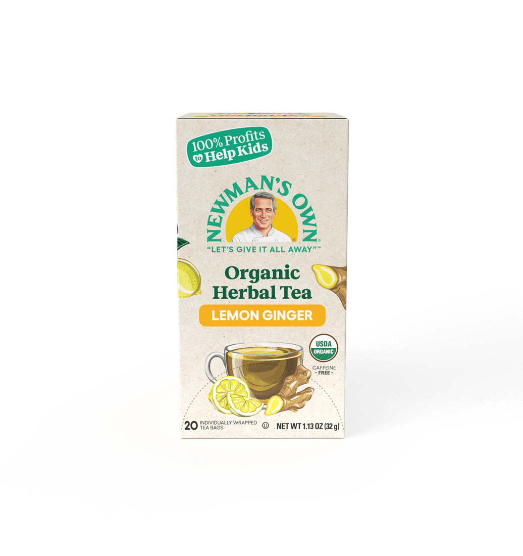 Newman's Own Organic Lemon Ginger Tea