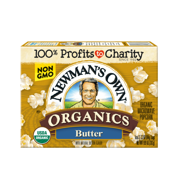 Newman's Own Organics Butter Microwave Popcorn