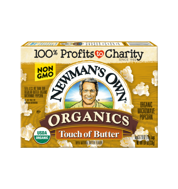 Newman's Own Organics Touch of Butter Microwave Popcorn
