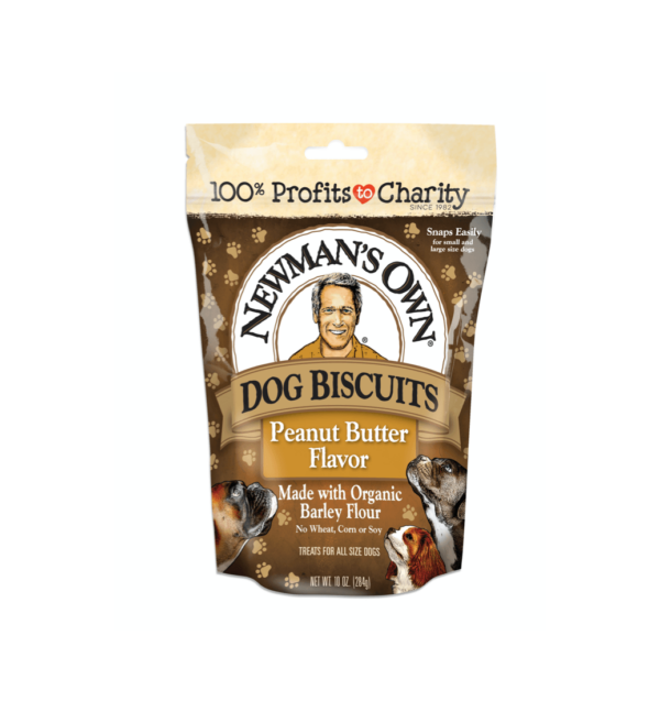 Newman's Own Peanut Butter Flavor Dog Biscuits