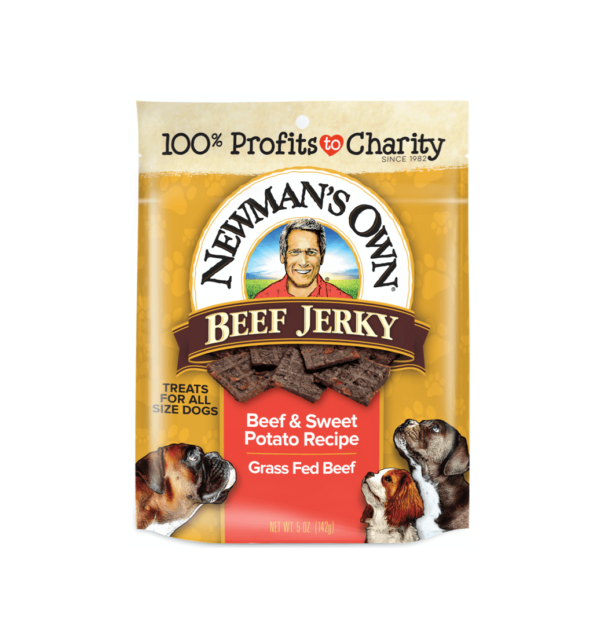 Newman's Own Beef & Sweet Potato Jerky Dog Treats