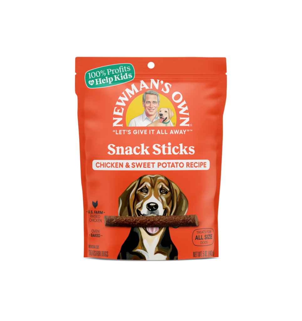 Chicken & Sweet Potato Recipe Snack Sticks for Dogs Newman's Own