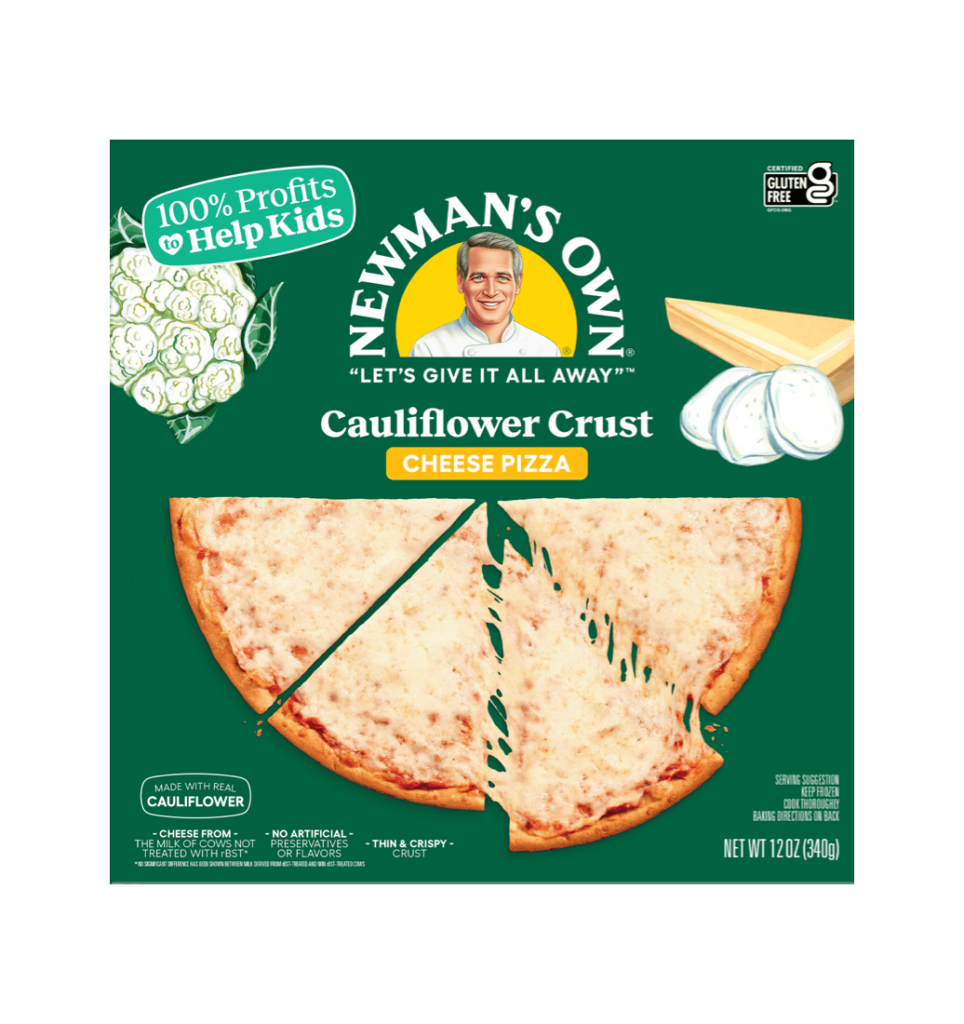 Cauliflower Crust Cheese Pizza Newman's Own