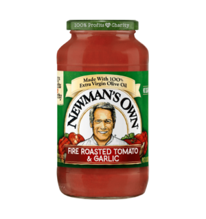 Newman's Own Fire Roasted Tomato & Garlic pasta sauce