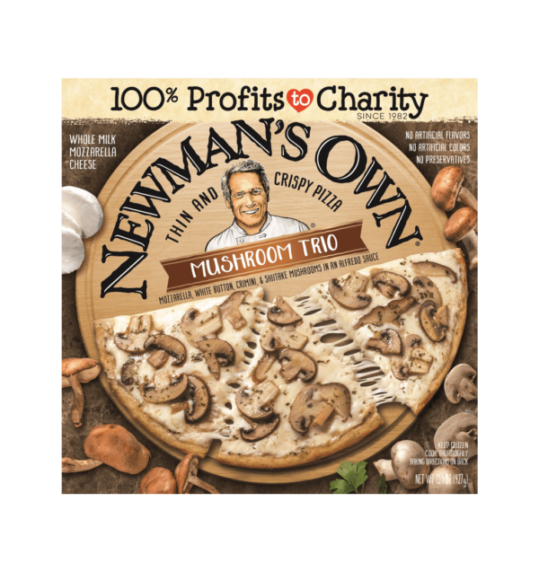 Newman's Own Mushroom Trio pizza