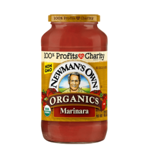 Newman's Own Organic Marinara pasta sauce