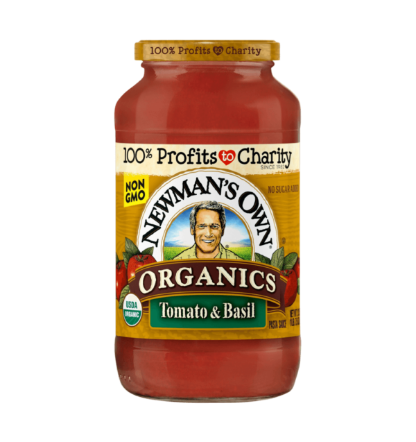 Newman's Own Organics Tomato & Basil Pasta Sauce