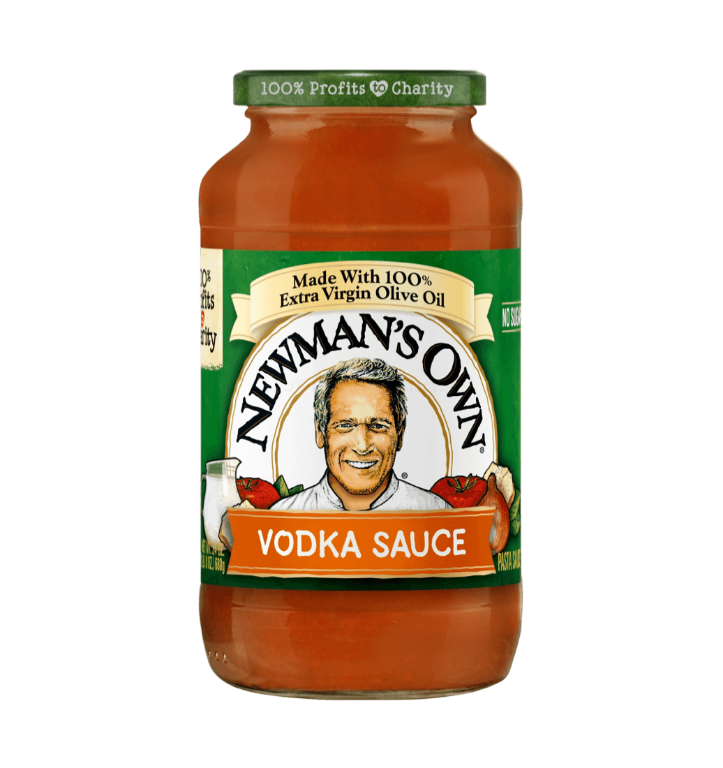 Newman's Own Vodka pasta sauce