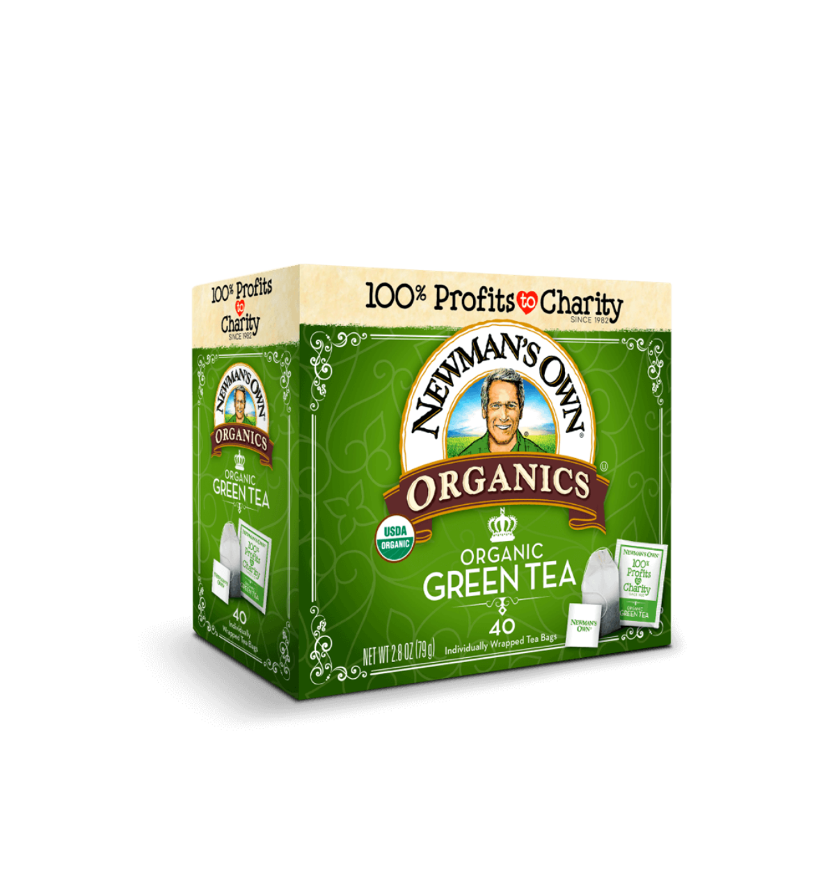kruis oven Clip vlinder Organic Green Tea | Newman's Own
