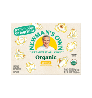 Newman's Own Organic Popcorn Butter