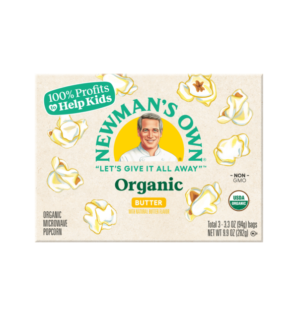 Newman's Own Organic Popcorn Butter