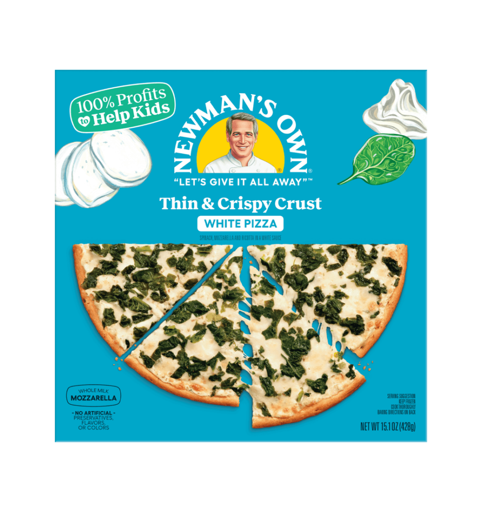 White Pizza Newman's Own