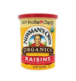 Organic Raisins Can