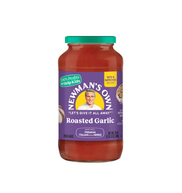 Newman's Own Roasted Garlic Sauce