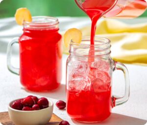Cranberry Ginger Pink Lemonade
