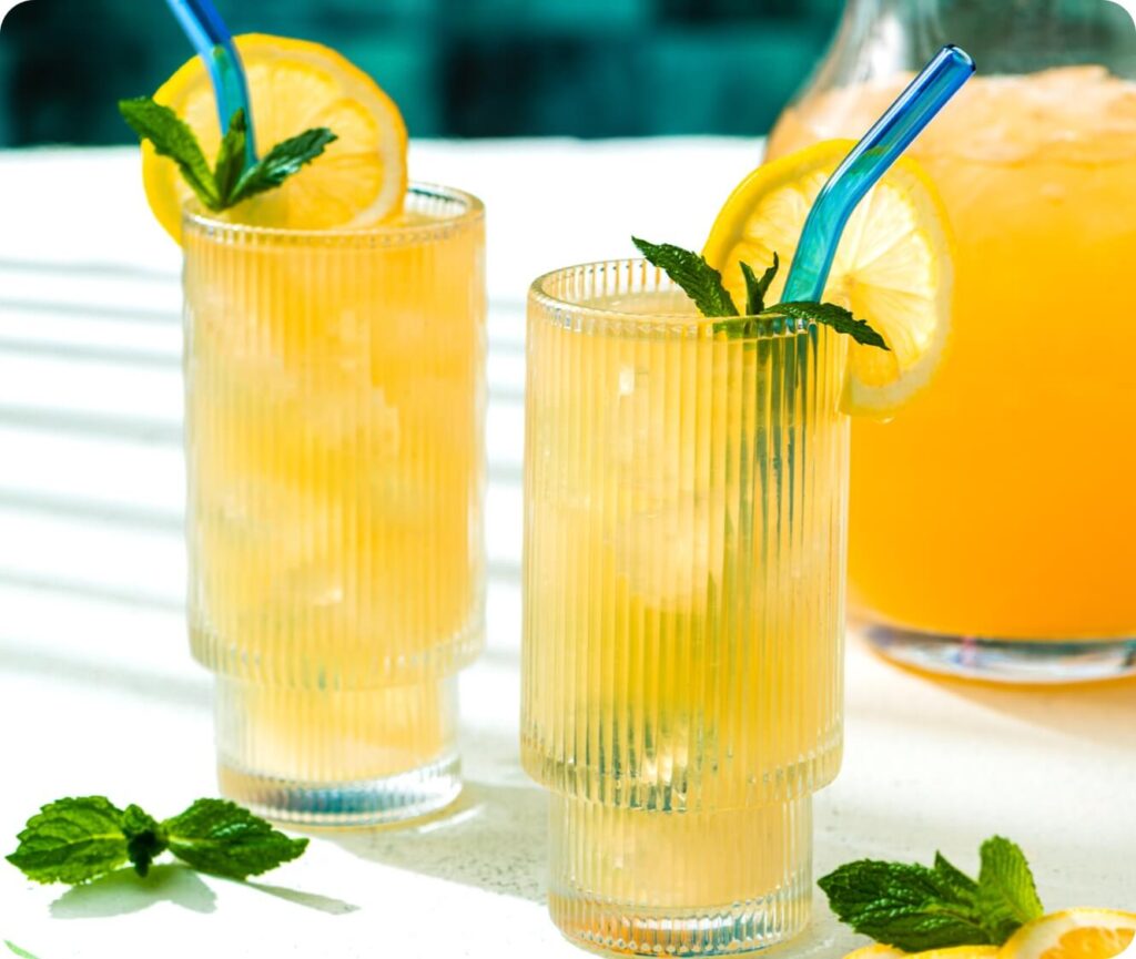 Iced Mint Tea Lemonade Newman's Own