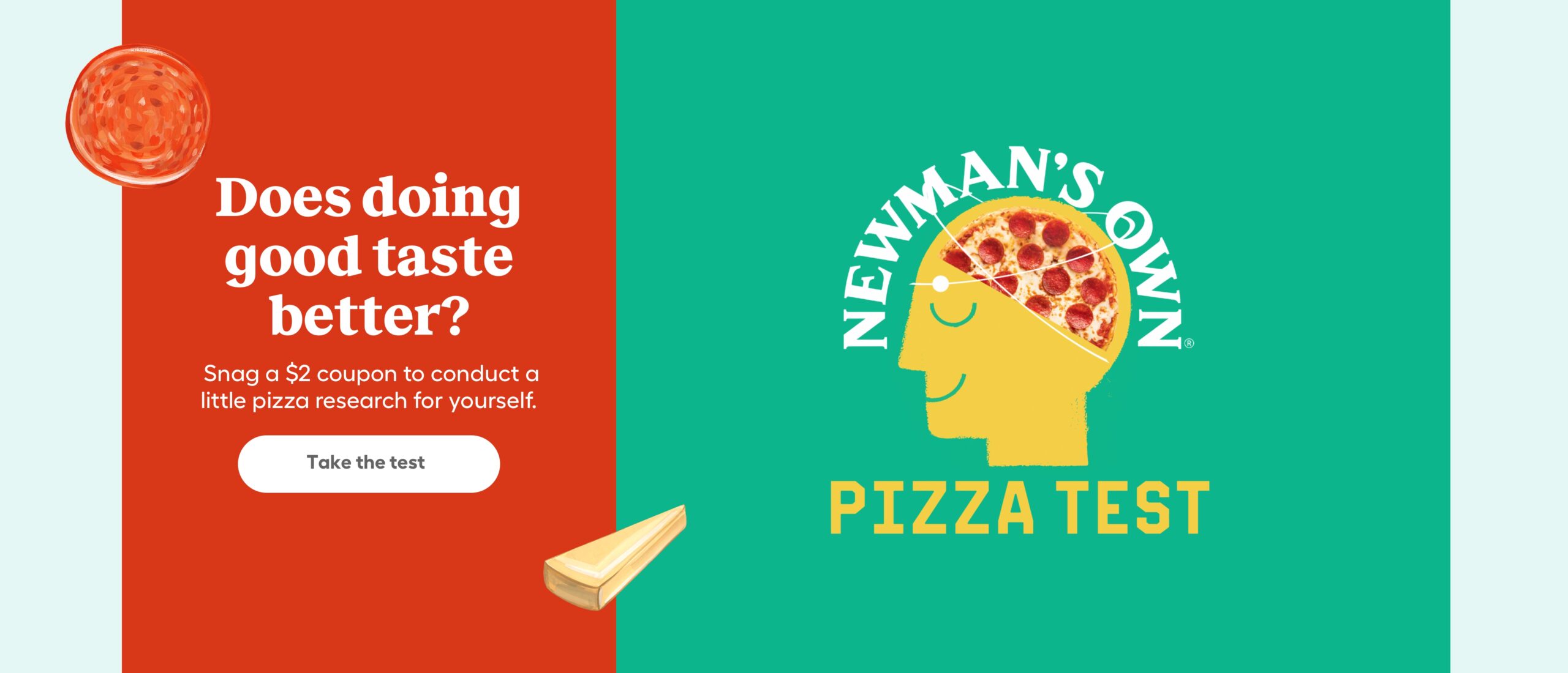 march pizza test banner