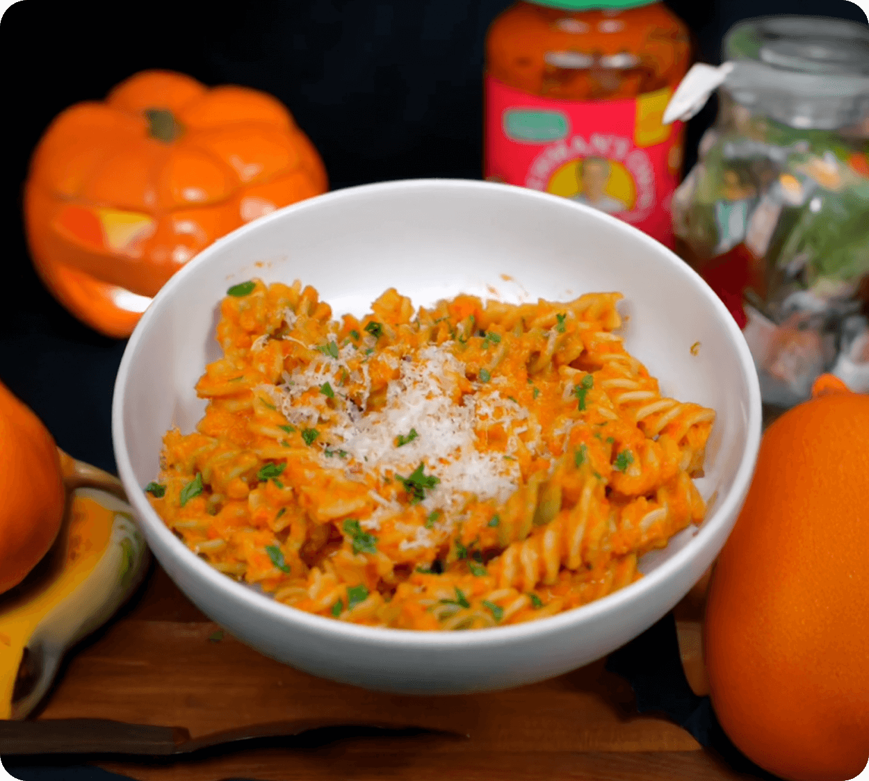 Pumpkin pasta