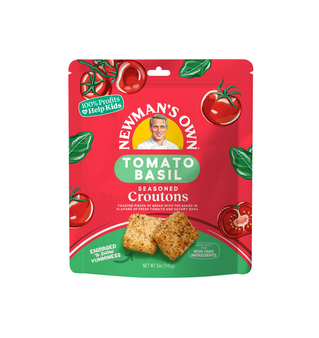 Tomato Basil Croutons