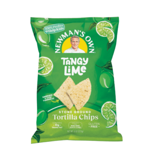 Newman's Own Tangy Lime Tortilla Chips